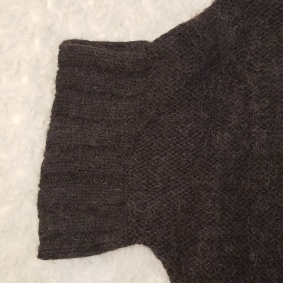 Joyce Leslie Mohair Short sleeve cowl neck sweater - Picture 3 of 5